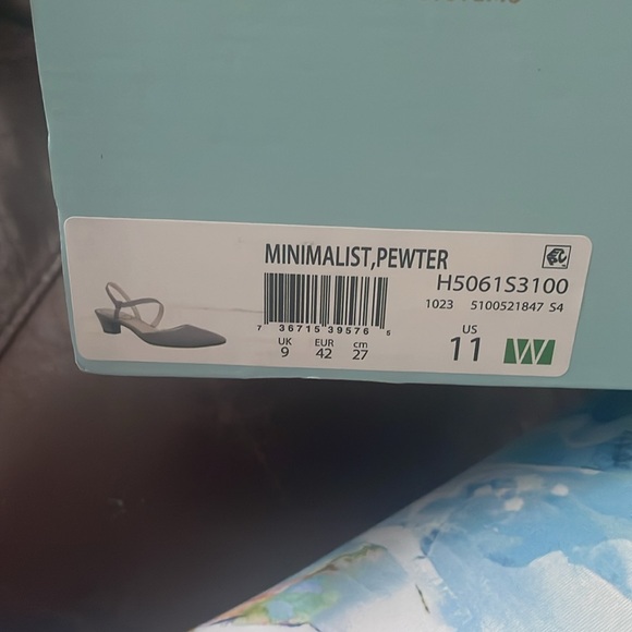 Brand new life stride dress shoes in shimmery pewter color . - Picture 6 of 6